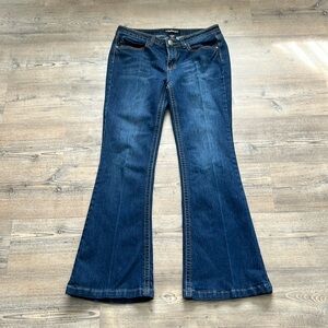 Rock Revolution Denim Bootcut Low Rise Jeans size 11 90s 00s Y2K